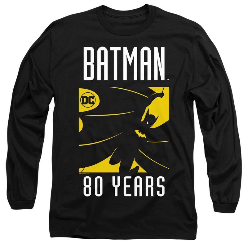 Batman Silhouette Long Sleeve T-Shirt