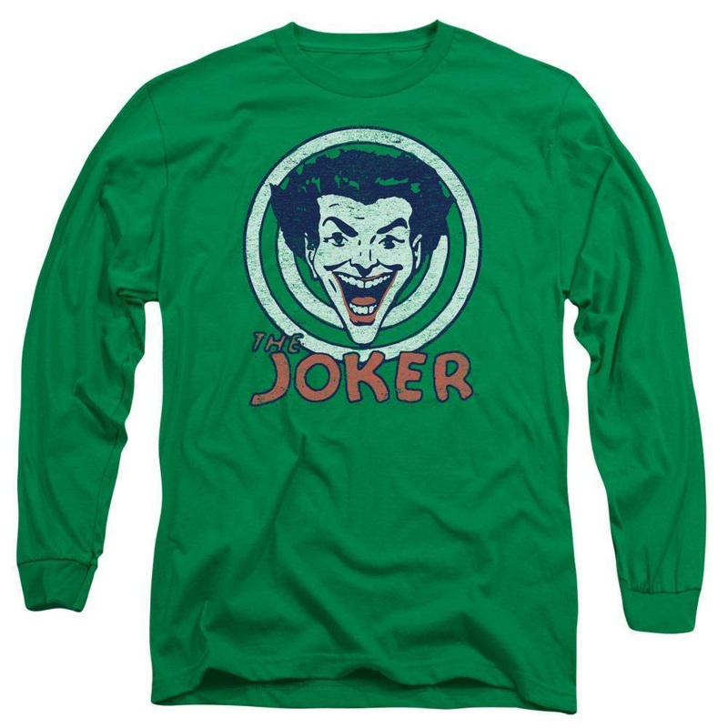 The Joker Vintage Joke Target Long Sleeve T-Shirt