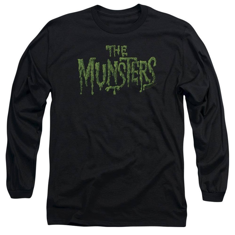 The Munsters Distressed Logo Long Sleeve T-Shirt
