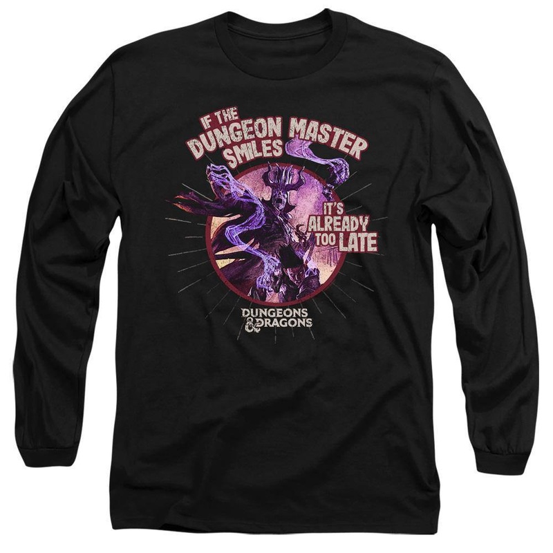 Dungeons & Dragons Dungeon Master Smiles Long Sleeve T-Shirt