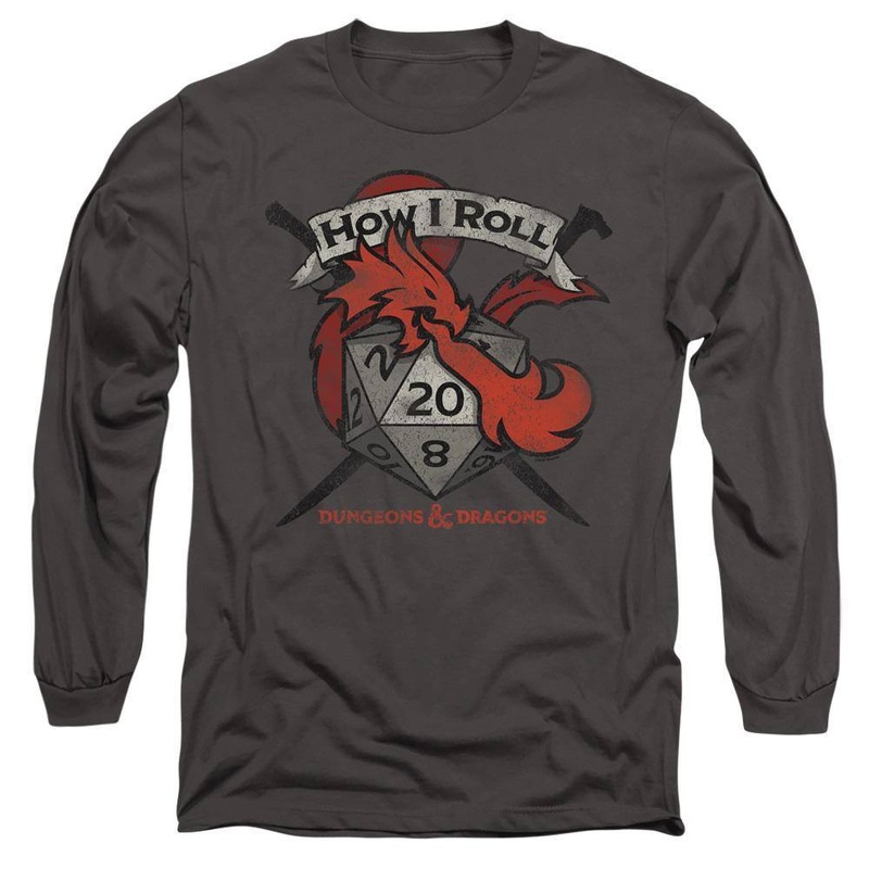 Dungeons & Dragons How I Roll Long Sleeve T-Shirt