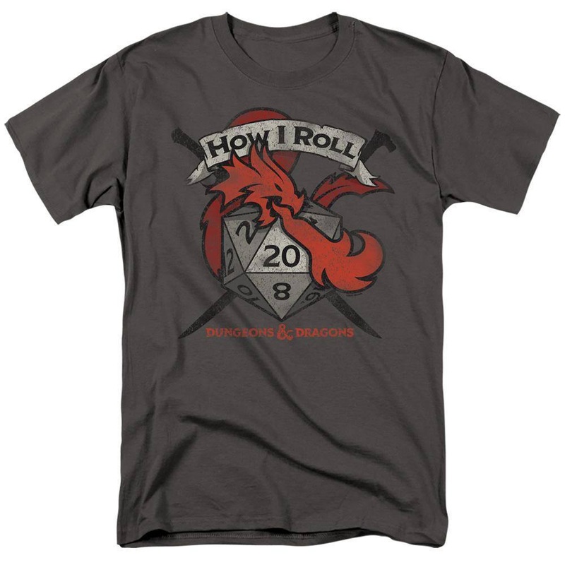 Dungeons & Dragons How I Roll T-Shirt