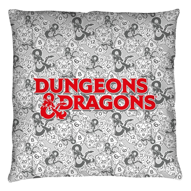 Dungeons & Dragons Cast Your Lot Throw Pillow
