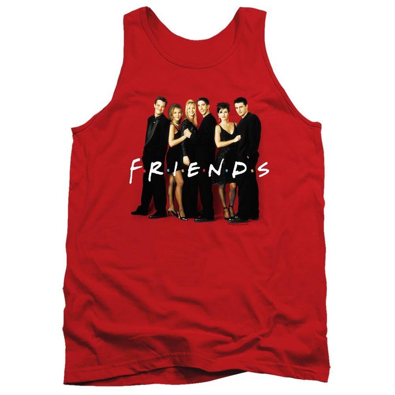 Friends Cast In Black Tank Top