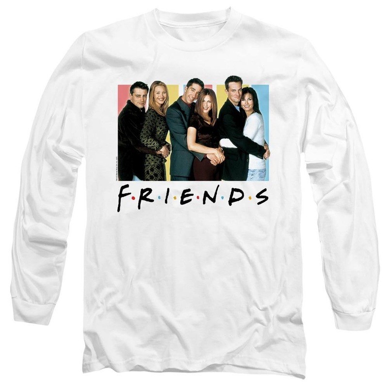 Friends Cast Logo Long Sleeve T-Shirt