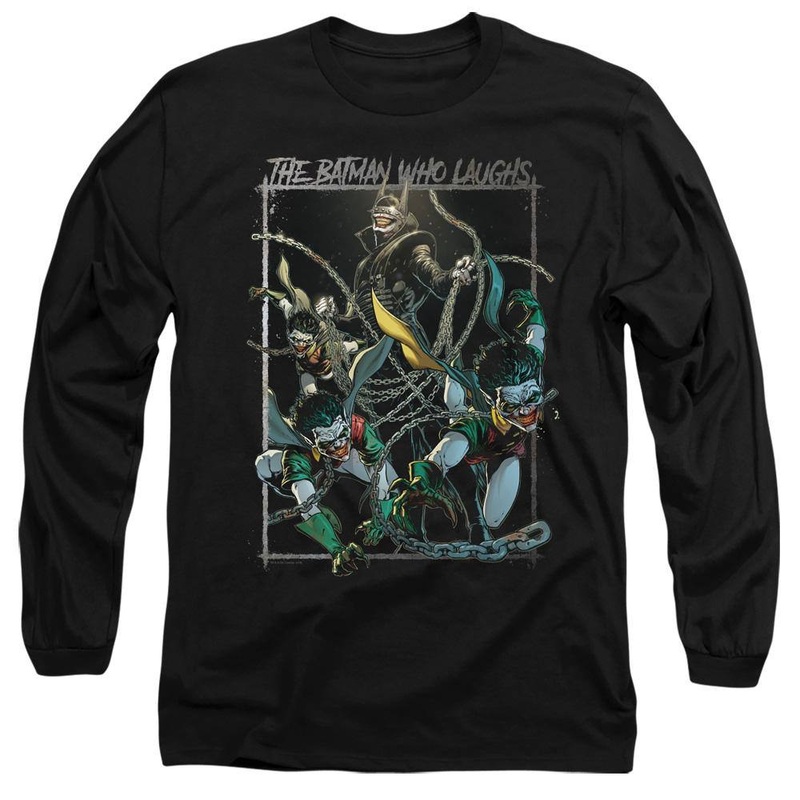 The Joker Batman Who Laughs Long Sleeve T-Shirt