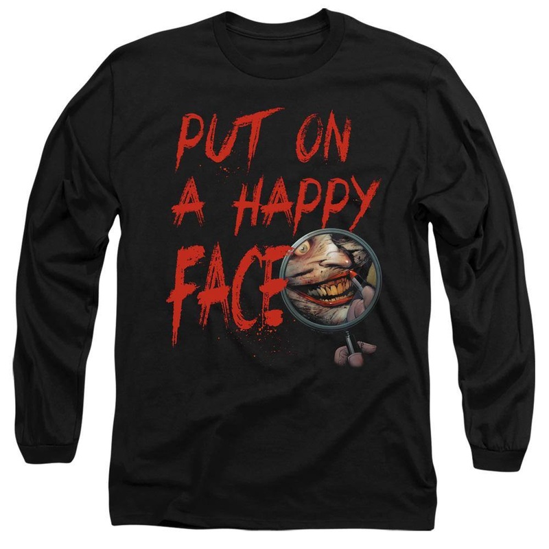 The Joker Happy Face Long Sleeve T-Shirt