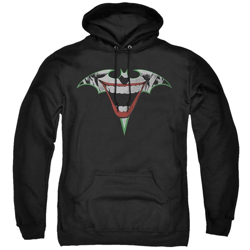The Joker Joker Bat Logo Hoodie