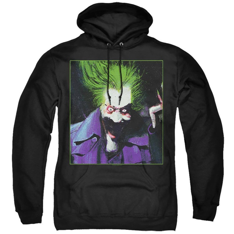 The Joker Arkham Asylum Joker Hoodie