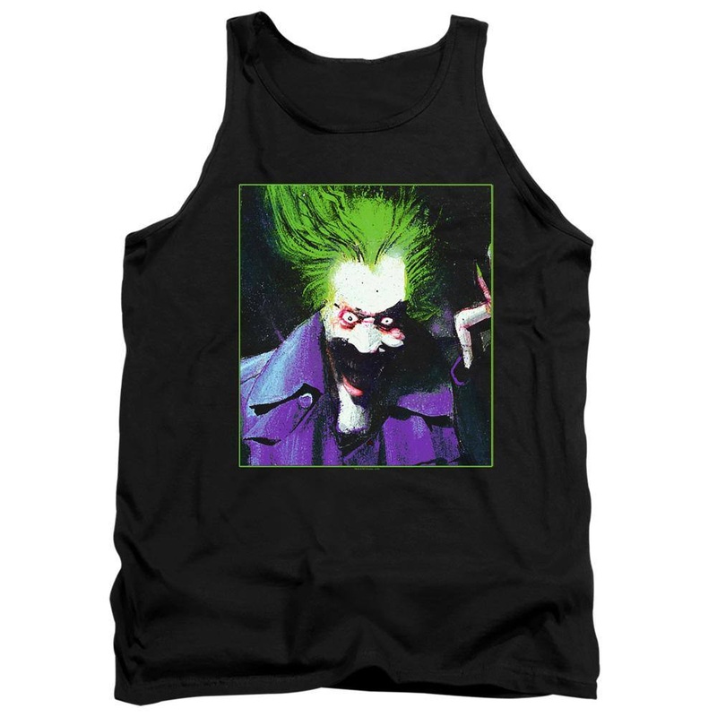 The Joker Arkham Asylum Joker Tank Top