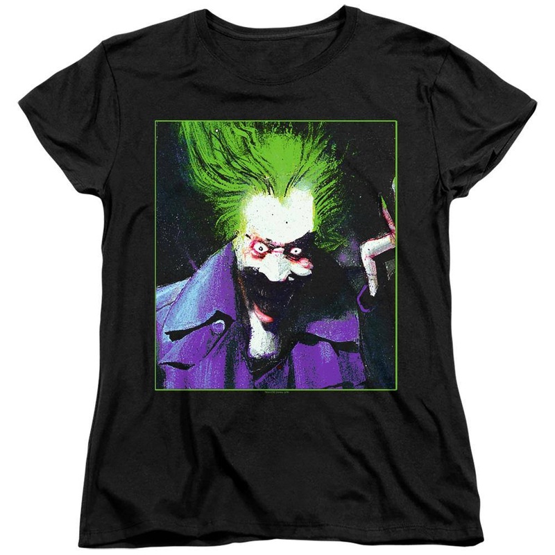 The Joker Arkham Asylum Joker Women's T-Shirt
