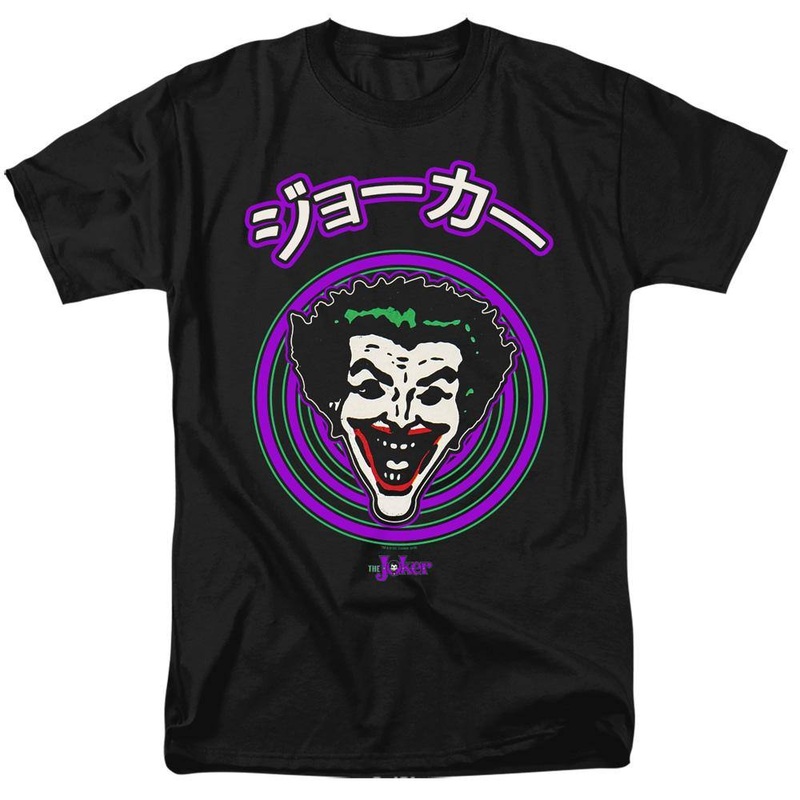 The Joker Vintage Face Spiral T-Shirt