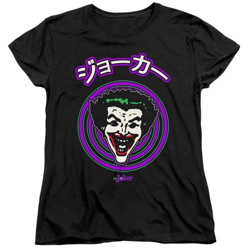 The Joker Vintage Face Spiral Women's T-Shirt