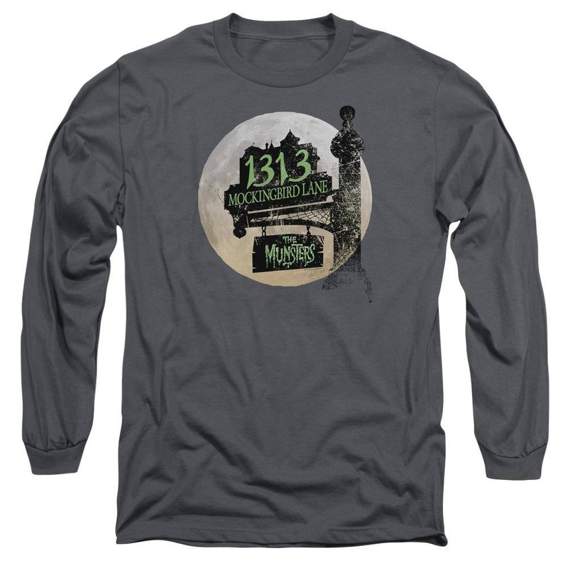 The Munsters Moonlit Address Long Sleeve T-Shirt