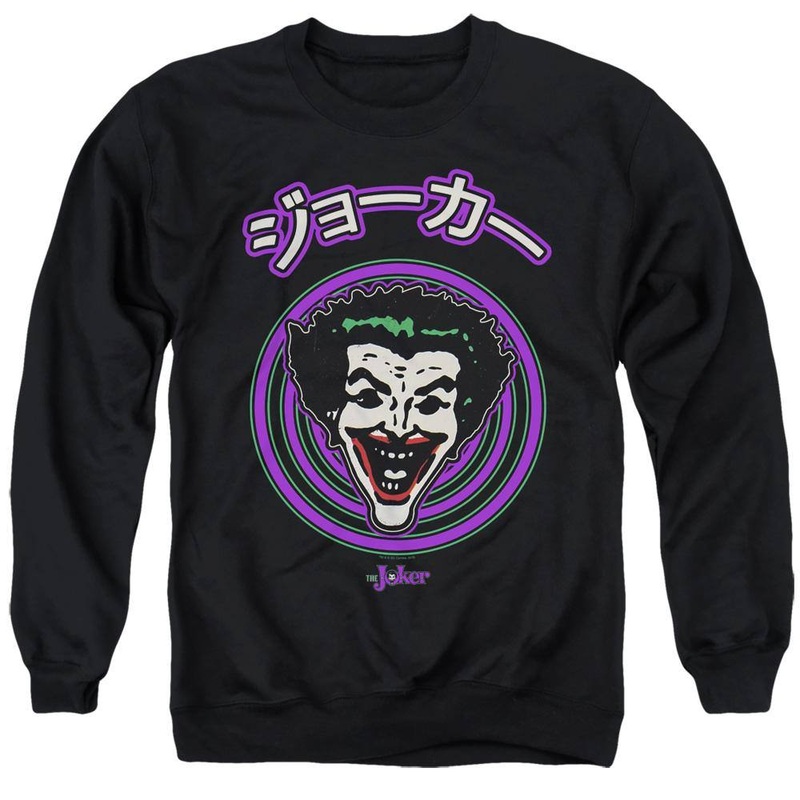 The Joker Vintage Face Spiral Sweatshirt