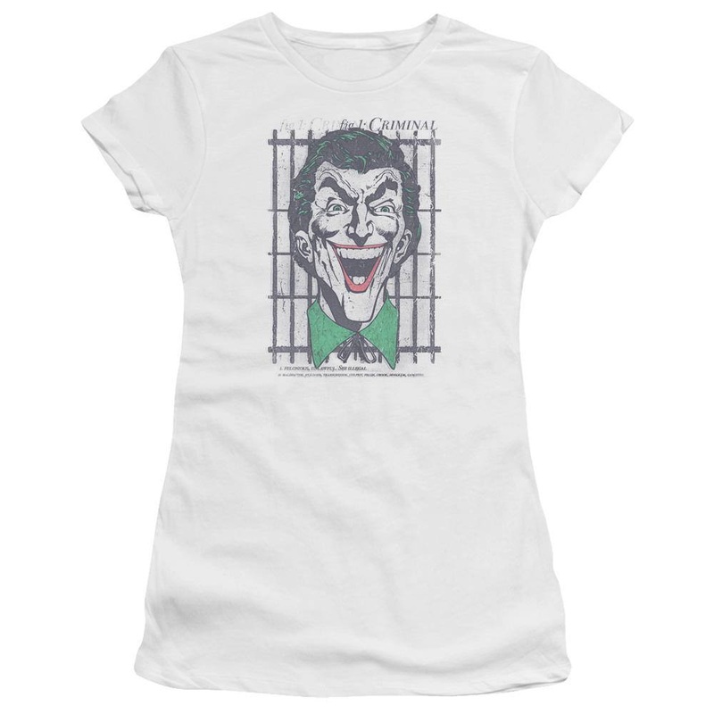 The Joker Criminal Juniors T-Shirt