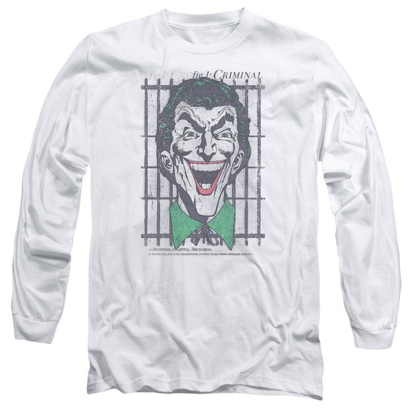The Joker Criminal Long Sleeve T-Shirt