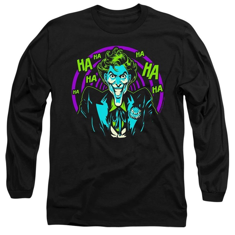 The Joker Hahaha Long Sleeve T-Shirt