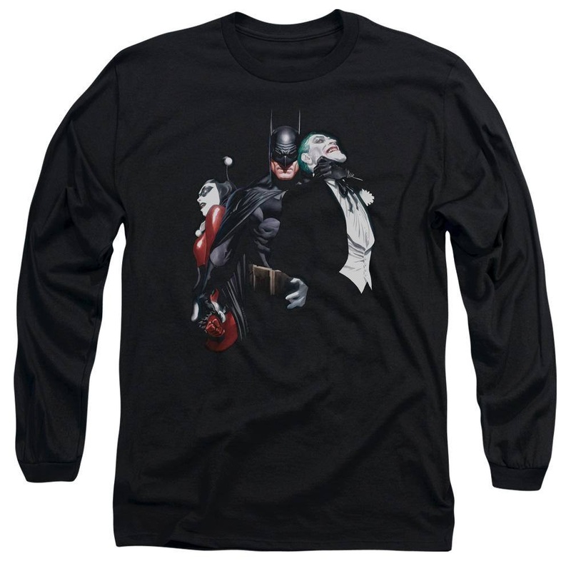 The Joker Harley Choke Long Sleeve T-Shirt