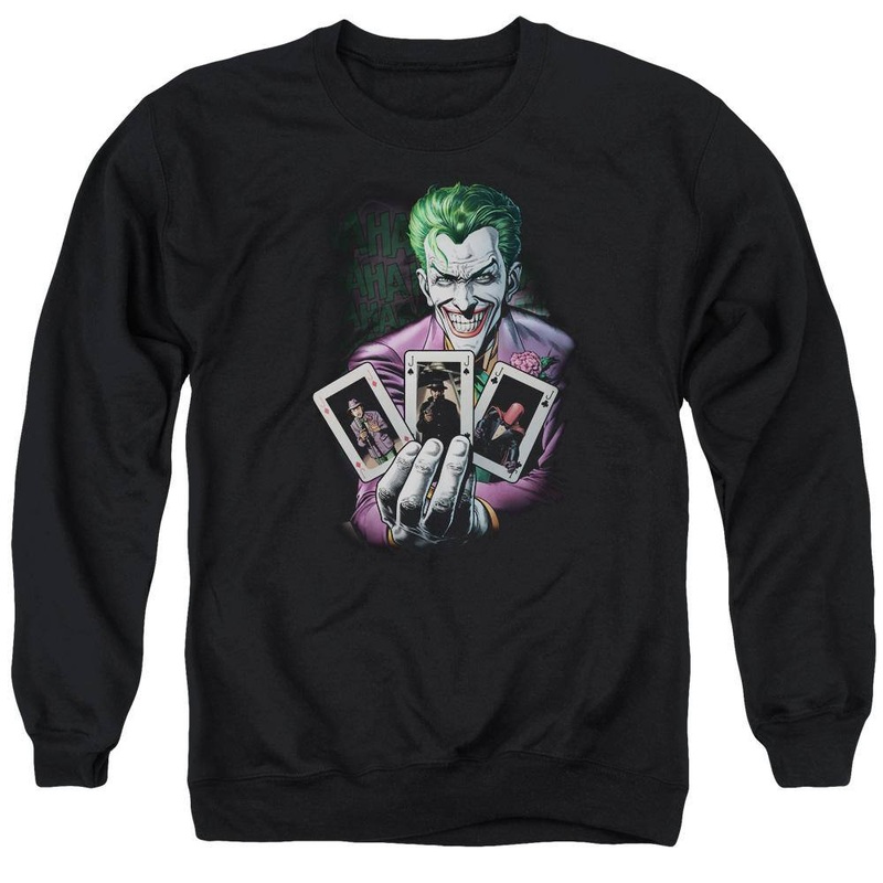 The Joker Three Of A Kind Sweatshirt