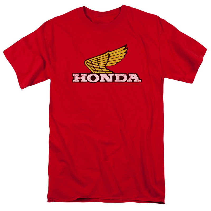 Honda Yellow Wing Logo T-Shirt