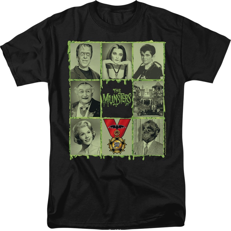 The Munsters Blocks T-Shirt
