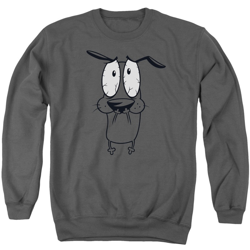 Courage the Cowardly Dog Scared Sweatshirt