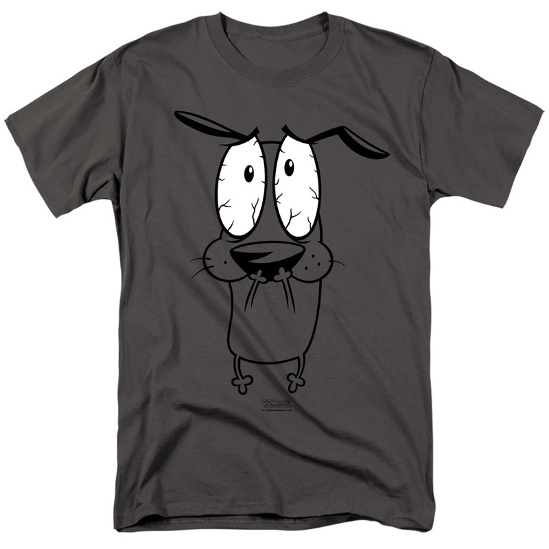 Courage the Cowardly Dog Scared T-Shirt