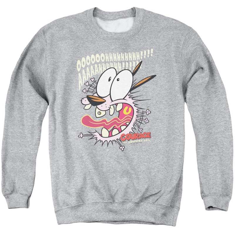 Courage the Cowardly Dog Scaredy Dog Sweatshirt