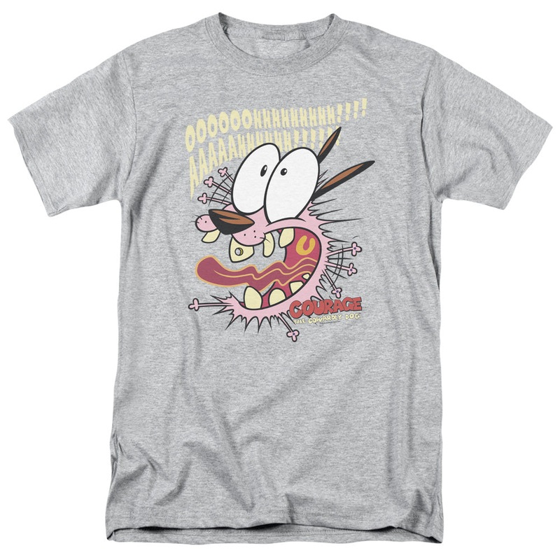 Courage the Cowardly Dog Scaredy Dog T-Shirt