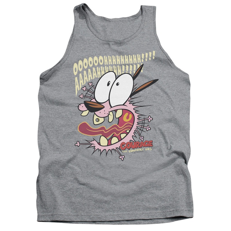 Courage the Cowardly Dog Scaredy Dog Tank Top