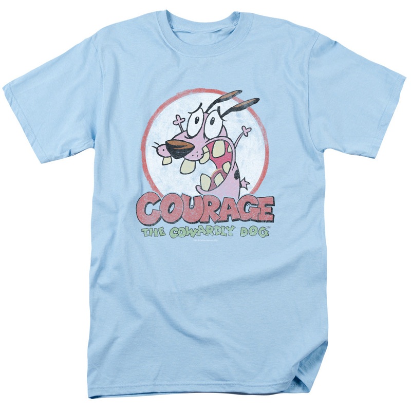 Courage the Cowardly Dog Vintage Courage T-Shirt