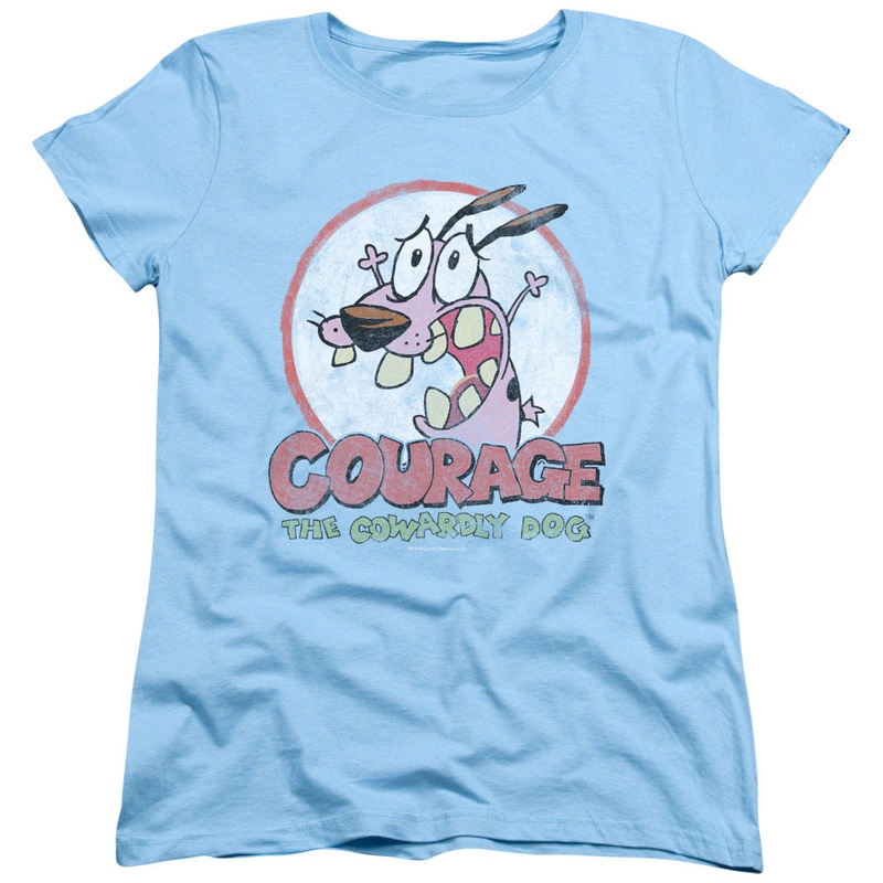 Courage the Cowardly Dog Vintage Courage Women's T-Shirt