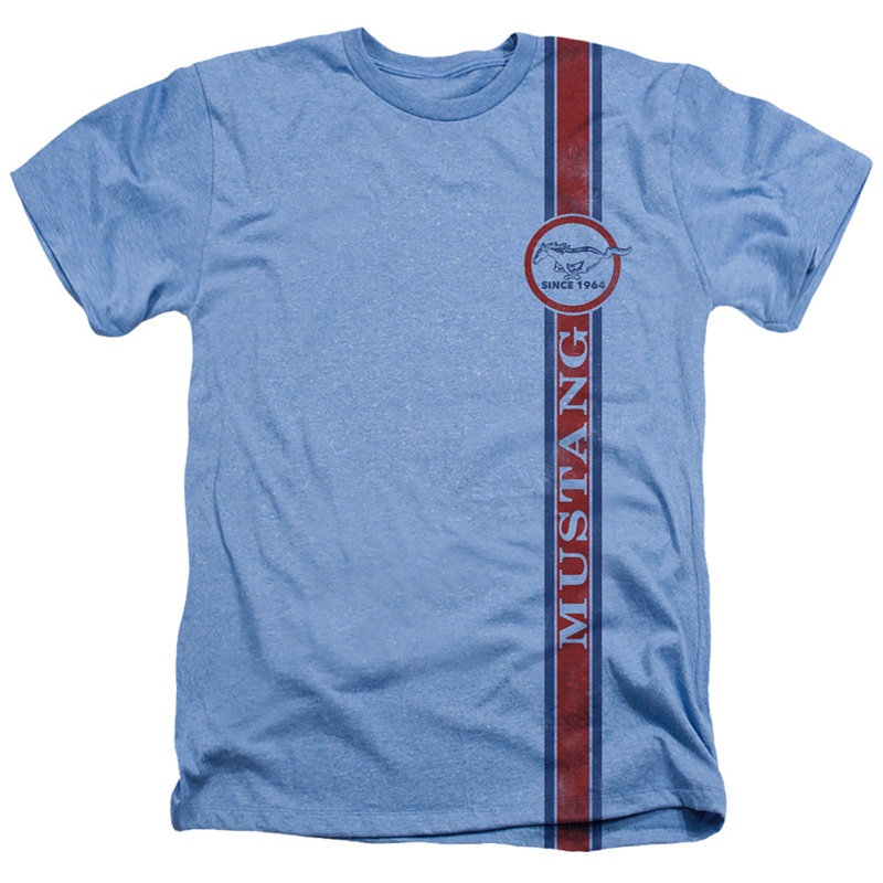 Ford Mustang Stripe Heather T-Shirt