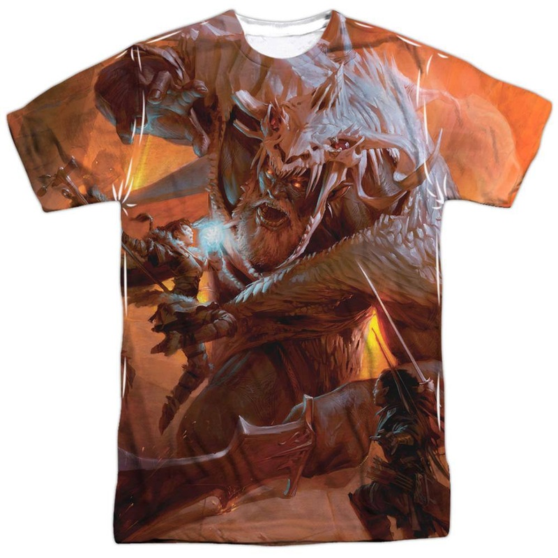 Dungeons & Dragons Player's Handbook Cover Sublimation T-Shirt