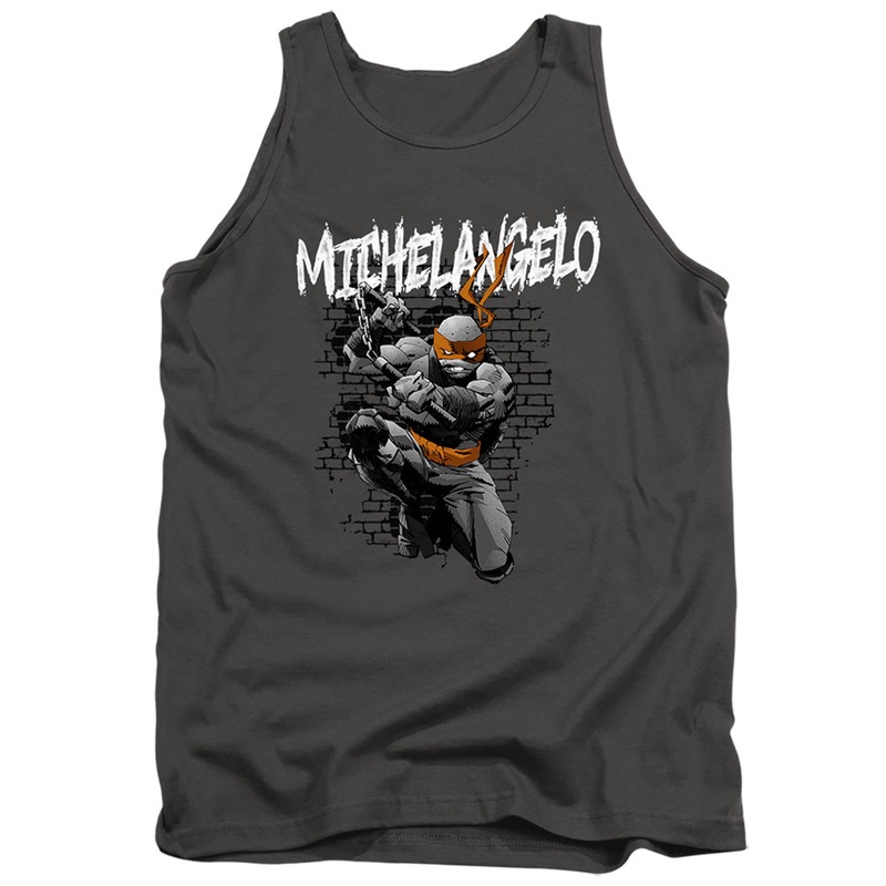 Teenage Mutant Ninja Turtles TMNT Michelangelo Tank Top