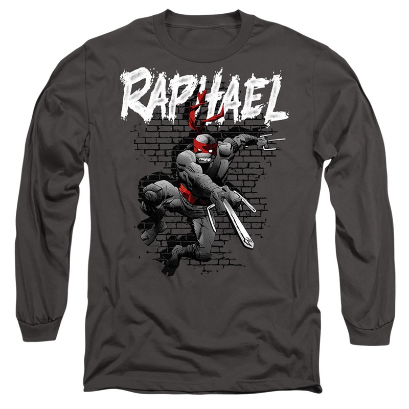 Teenage Mutant Ninja Turtles TMNT Raphael Long Sleeve T-Shirt