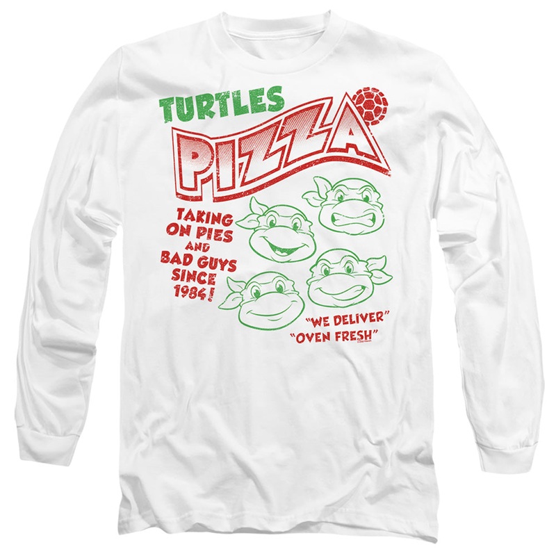 Teenage Mutant Ninja Turtles Turtles Pizza Long Sleeve T-Shirt
