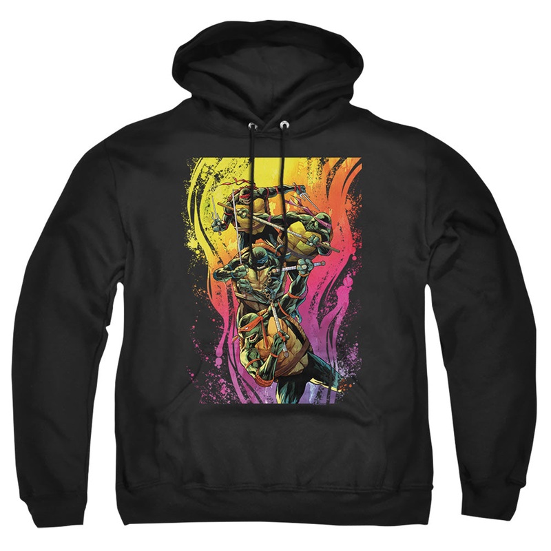 Teenage Mutant Ninja Turtles Hot Rainbow Warriors Hoodie