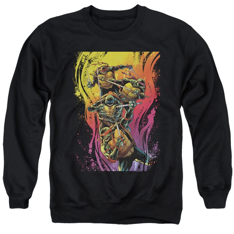 Teenage Mutant Ninja Turtles Hot Rainbow Warriors Sweatshirt