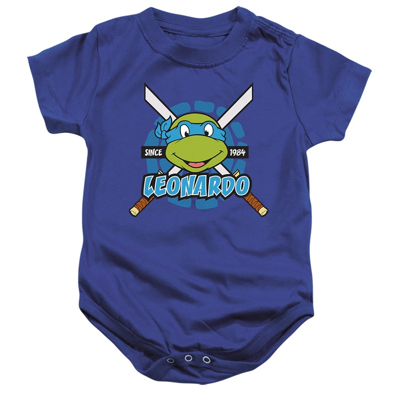 Teenage Mutant Ninja Turtles Leonardo Since 1984 Infant Snapsuit