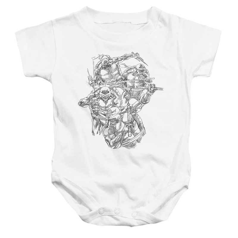 Teenage Mutant Ninja Turtles Shinobis Infant Snapsuit
