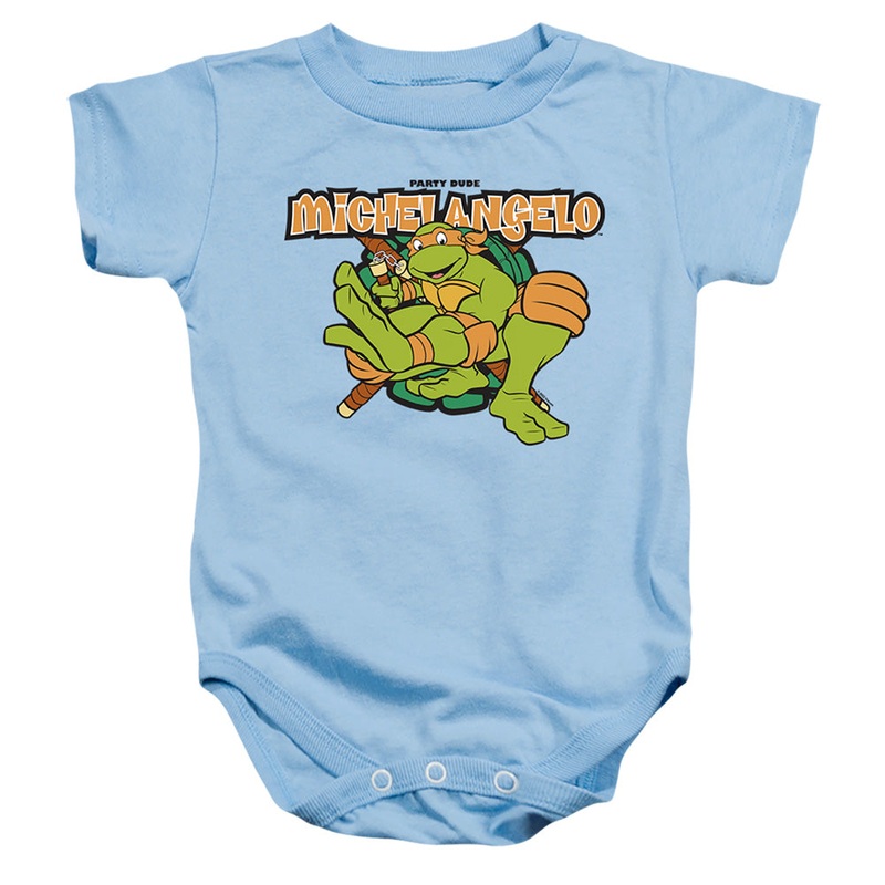 Teenage Mutant Ninja Turtles Party Dude Michelangelo Infant Snapsuit