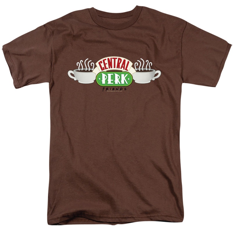 Friends Central Perk Logo Brown T-Shirt
