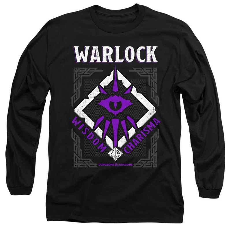 Dungeons & Dragons Warlock Long Sleeve T-Shirt