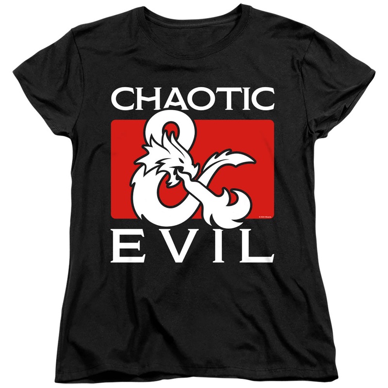 Dungeons & Dragons Chaotic Evil Women's T-Shirt