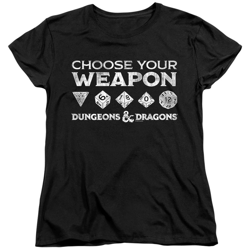 Dungeons & Dragons Choose Your Weapon Women's T-Shirt