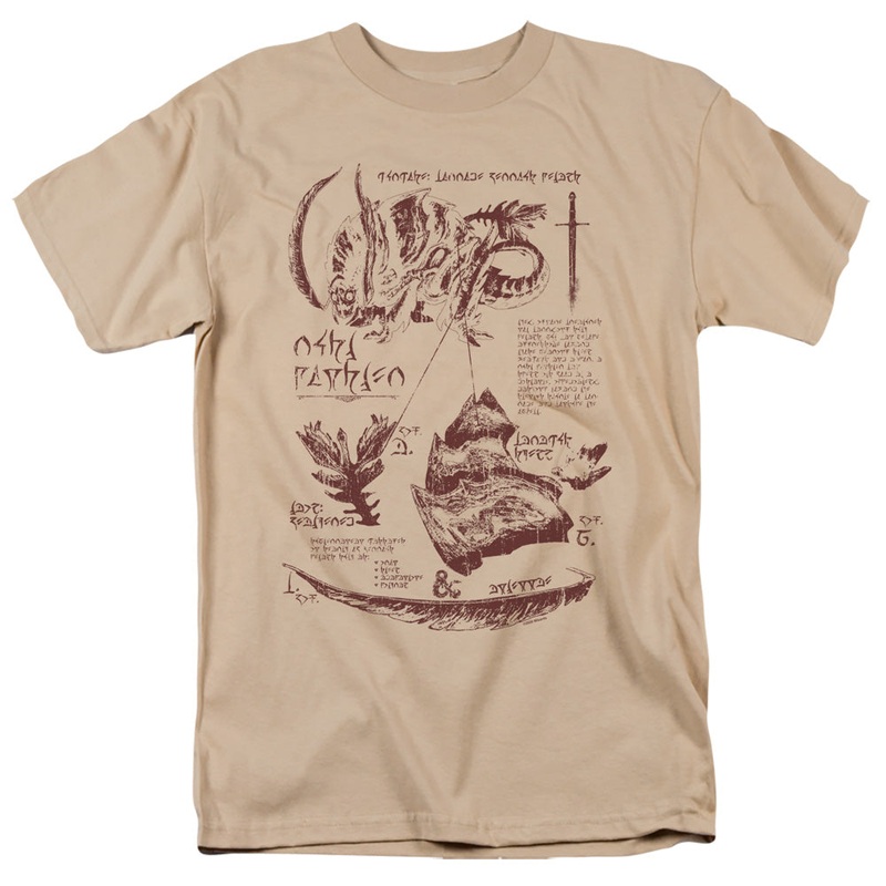 Dungeons & Dragons Rust Monster Anatomy Chart T-Shirt