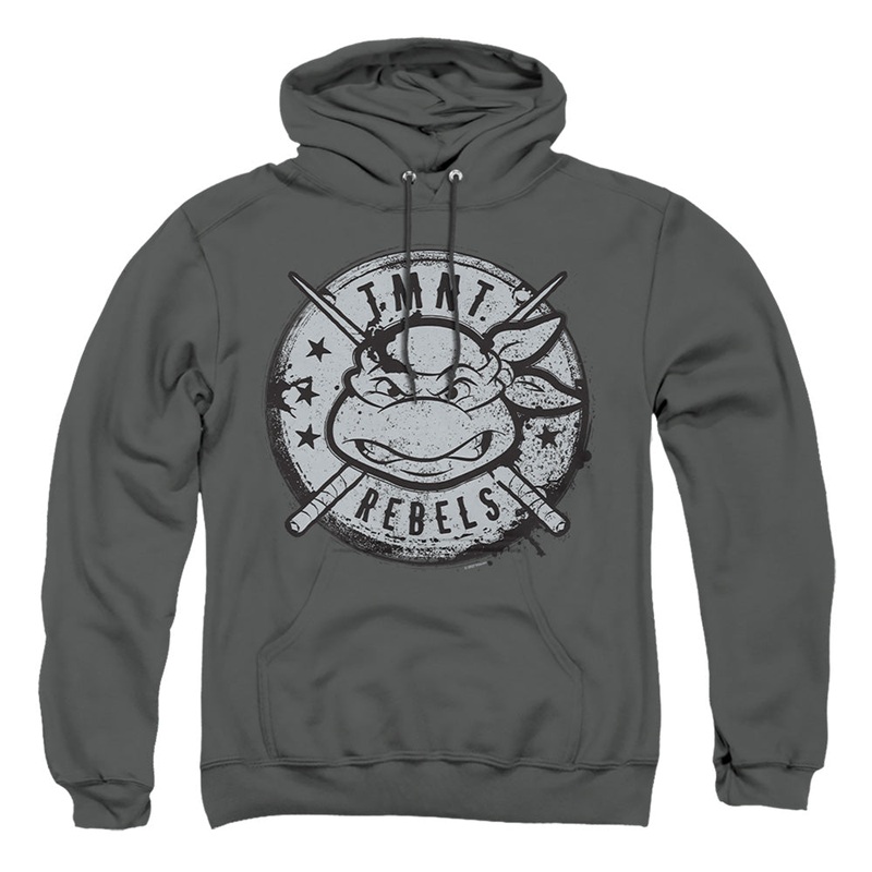 Teenage Mutant Ninja Turtles Rebels Distressed Logo Hoodie