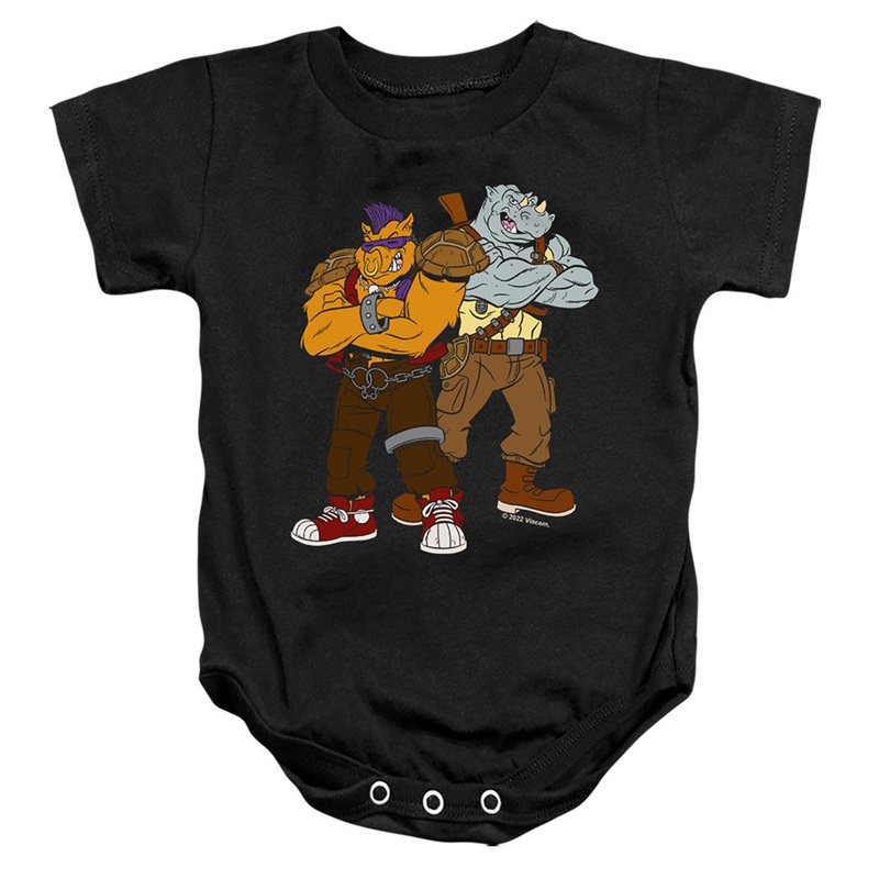 Teenage Mutant Ninja Turtles Bebop and Rocksteady Infant Snapsuit